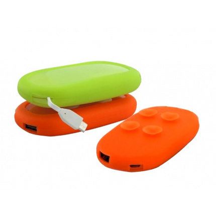 Silikon Powerbank 3.000 mAh - Topgiving
